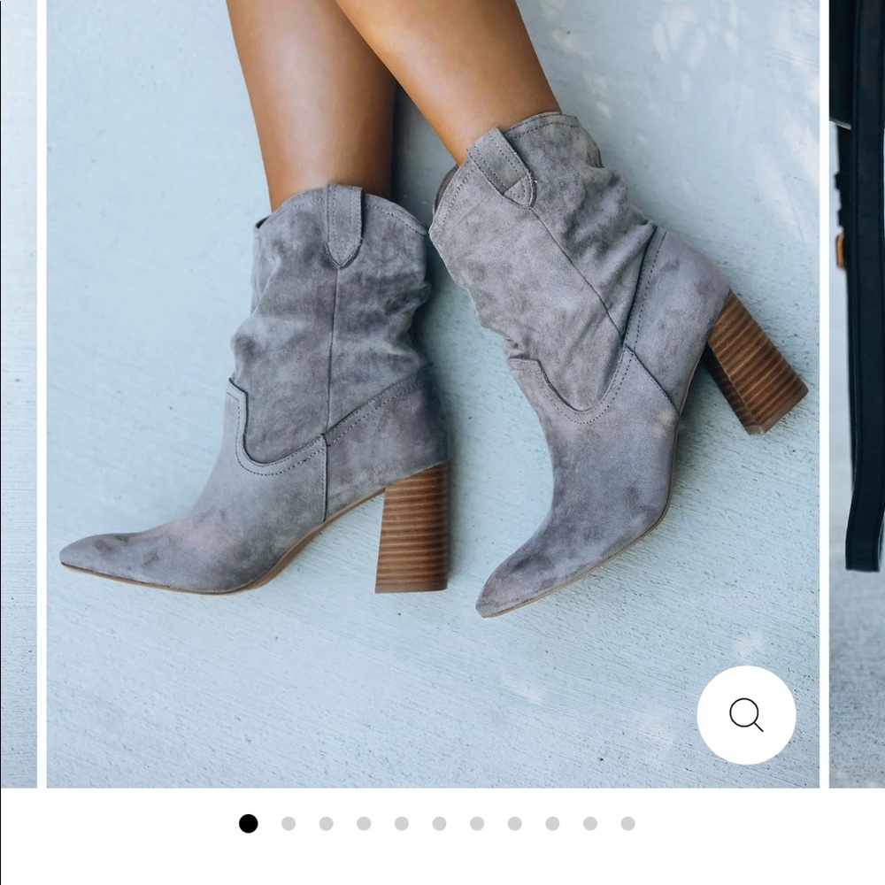Vici suede bootie